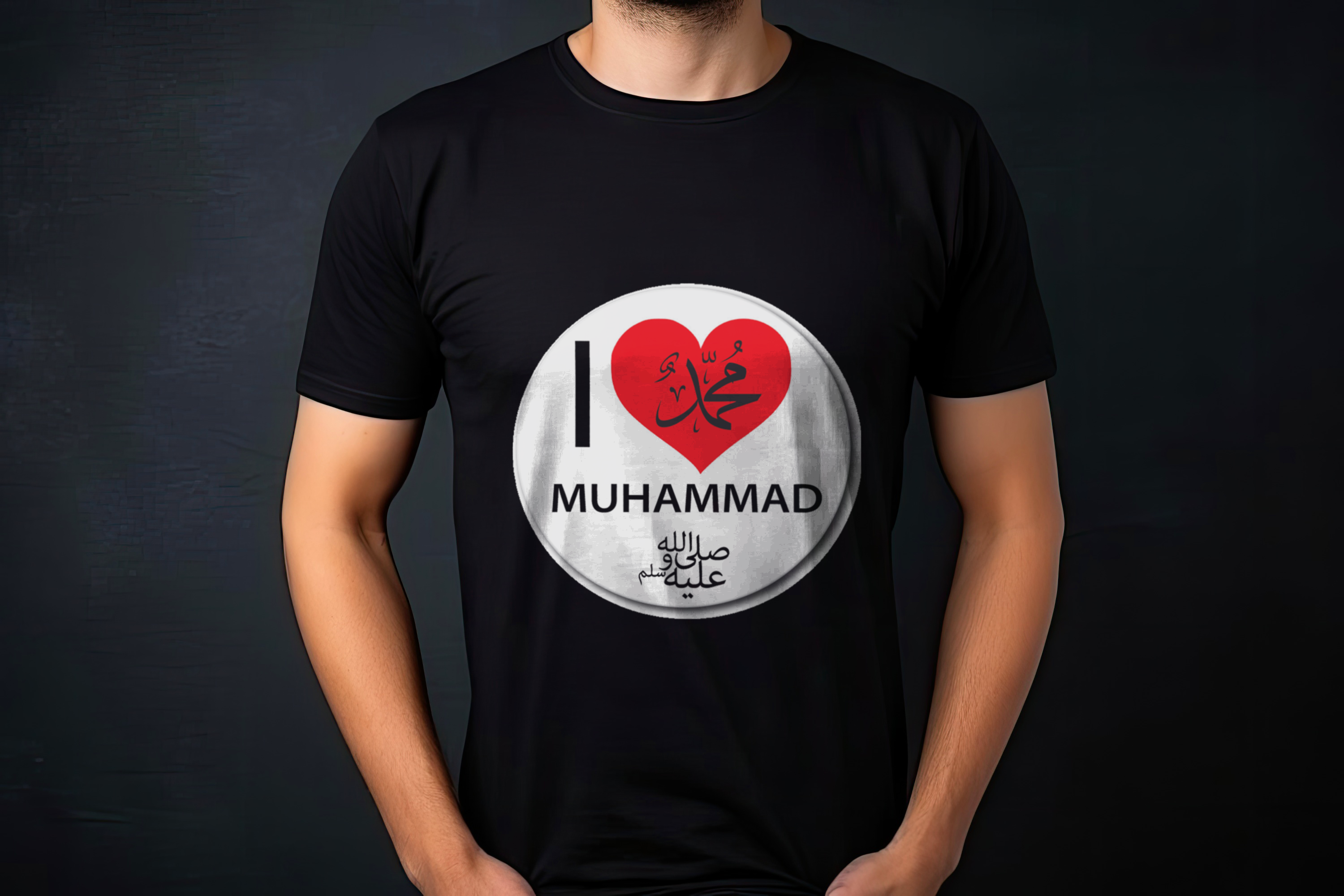 টি-শার্ট (ব্লাক)